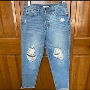 Juniors Curvy Mom Jeans